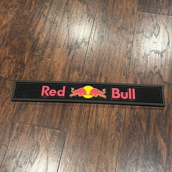 Red Bull Non-Slip Commercial Grade Rubber Counter - Picture 1 of 7